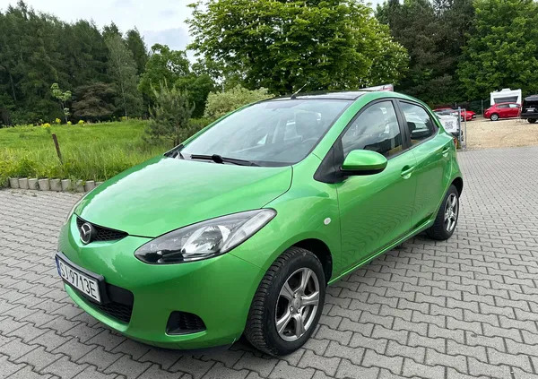 Mazda 2 cena 14500 przebieg: 168000, rok produkcji 2009 z Solec Kujawski małe 121